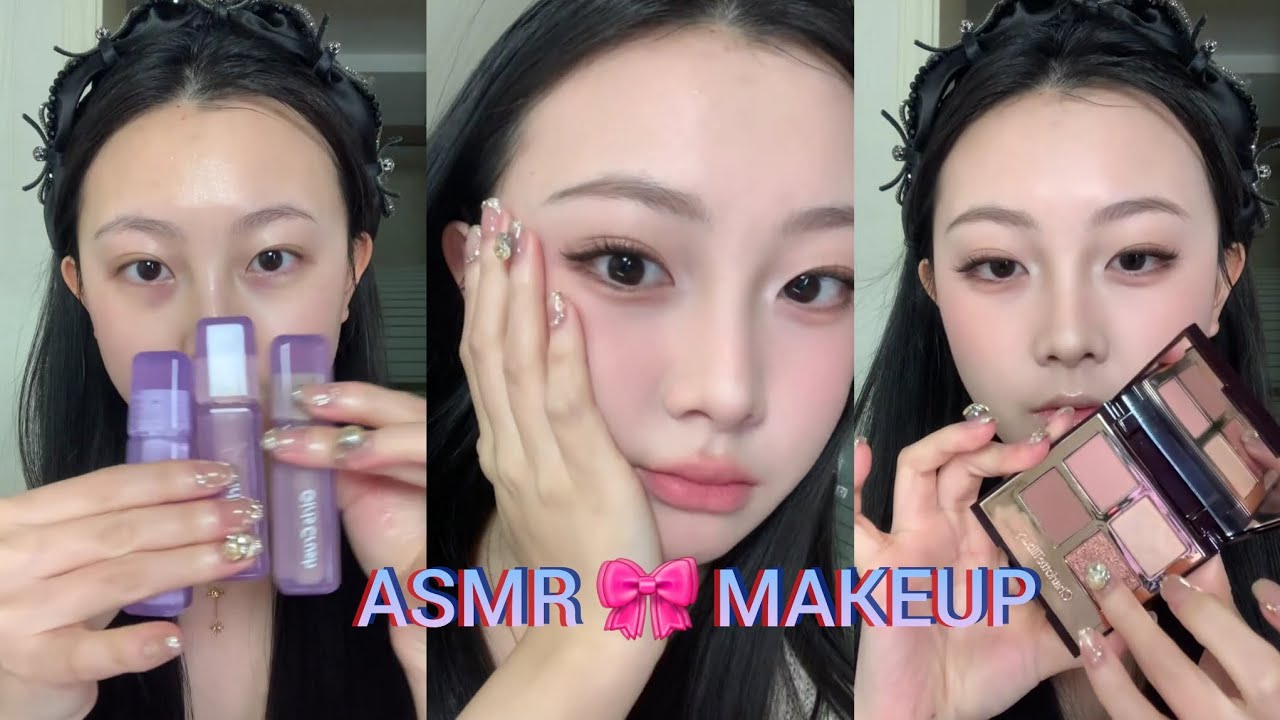 ASMR✨️ Makeup / Aesthetic/ Makeup Tutorial Video  💖🌱