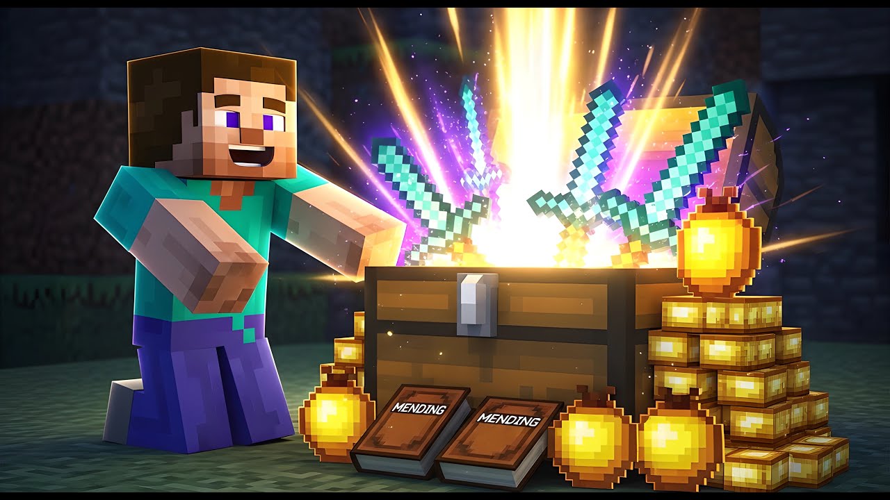 HEROBRINE: The Guardian of Mending | Minecraft Animation