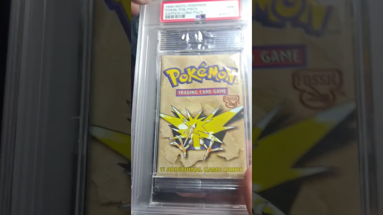 Sealed Fossil PSA 9 . 