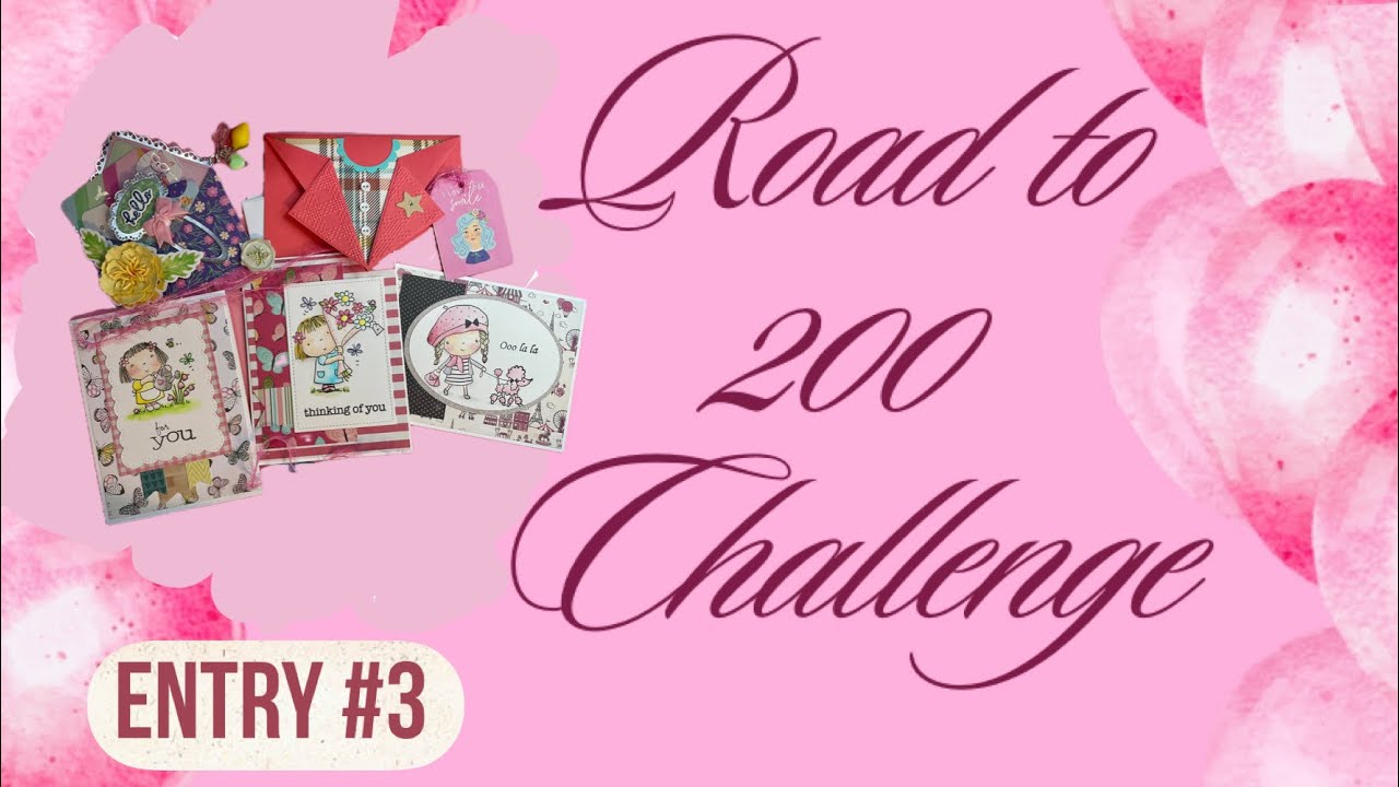 Road to 200 Challenge Entry #3 Kimberly @kimcreate1 