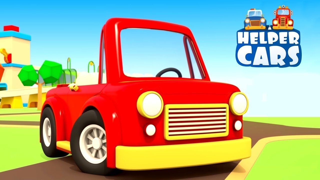 Helfer Autos auf Deutsch - Die neue Strecke - Zeichentrickfilm f&uuml;r Kinder