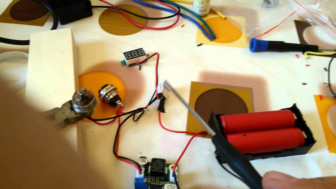 DIY BOX MOD with variable voltage (LM2596)