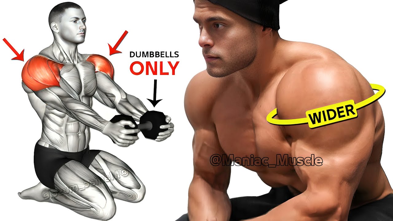 How to Build a Shoulder workout with Dumbbells 🎯