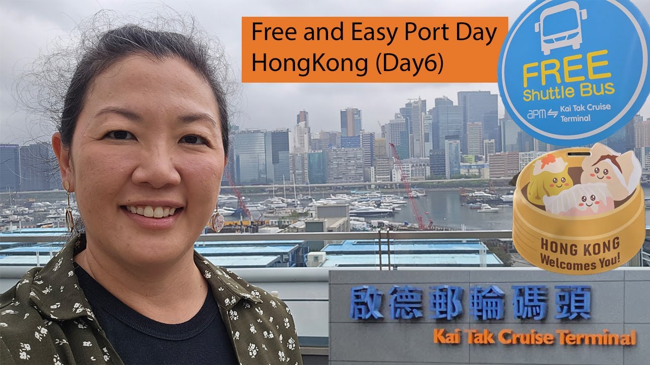 Free & Easy Port Day in Hong Kong: Shop, Snack and Relax - APM mall & Kai Tak's Rooftop Park! 🇭🇰