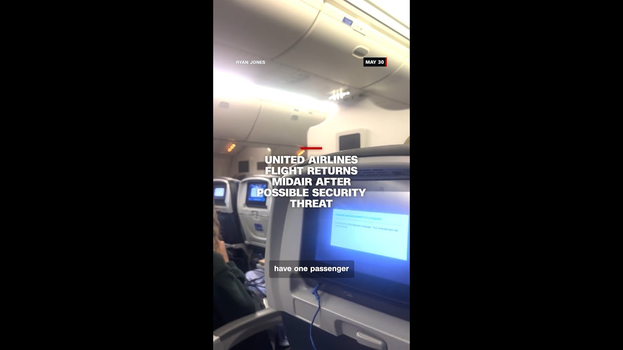 United Airlines flight returns midair after possible security threat