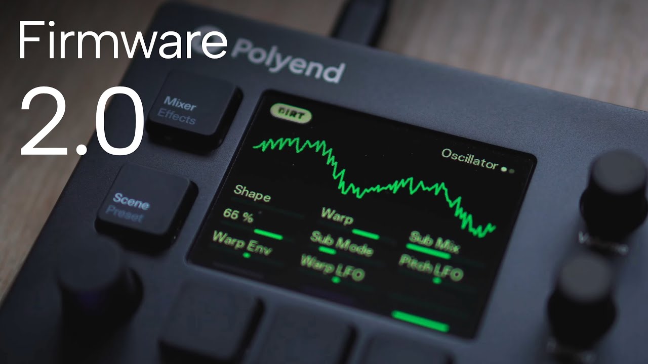 Polyend Synth Firmware 2.0 / Dirt Synth