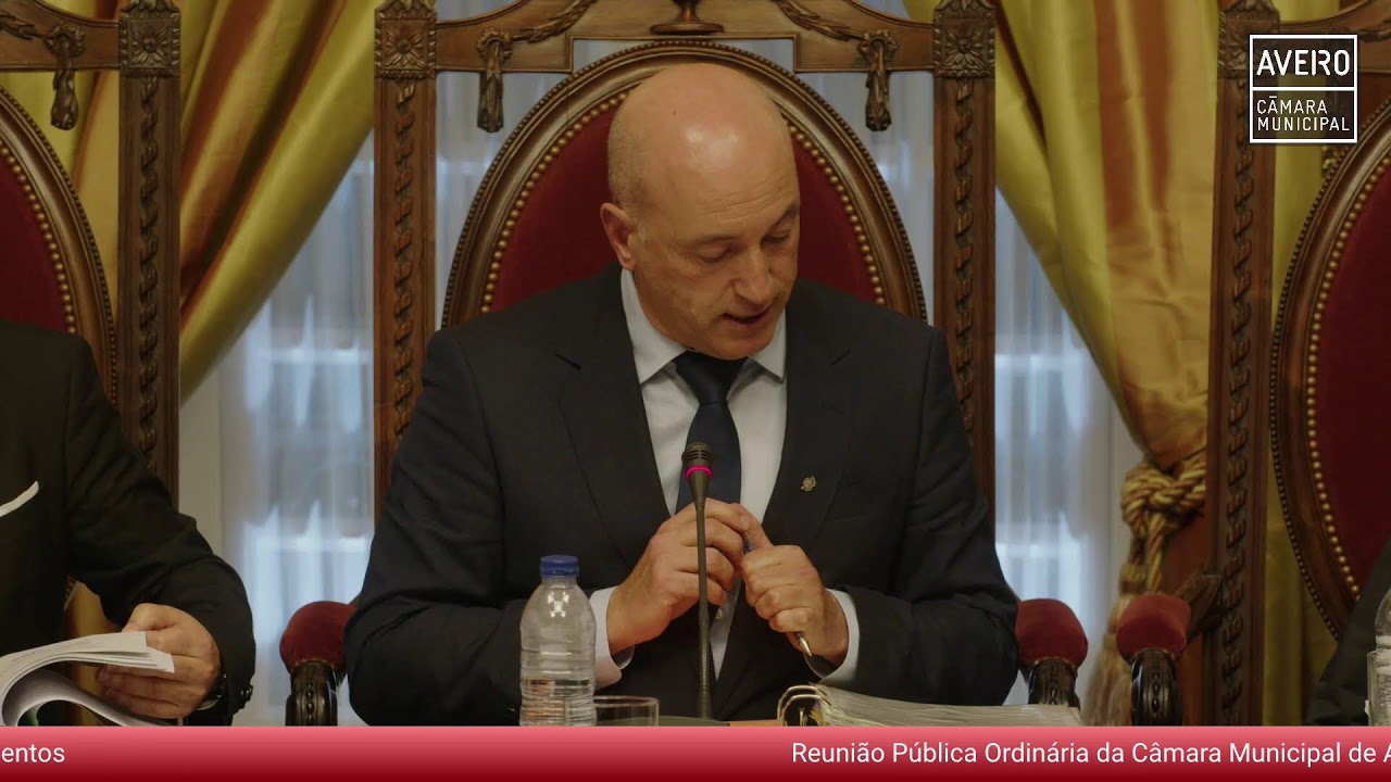 Reunião Pública Ordinária da Câmara Municipal de Aveiro – fevereiro de 2026