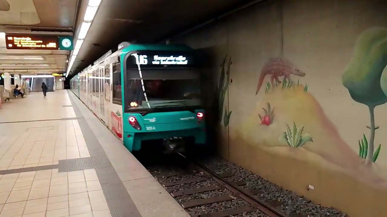 U-Bahn Frankfurt - Linie U6 Streckensperrung