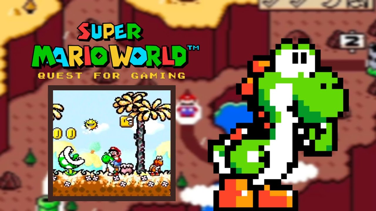 YOSHIS ISLAND EN SUPER MARIO WORLD ● Super Mario World Quest Gaming