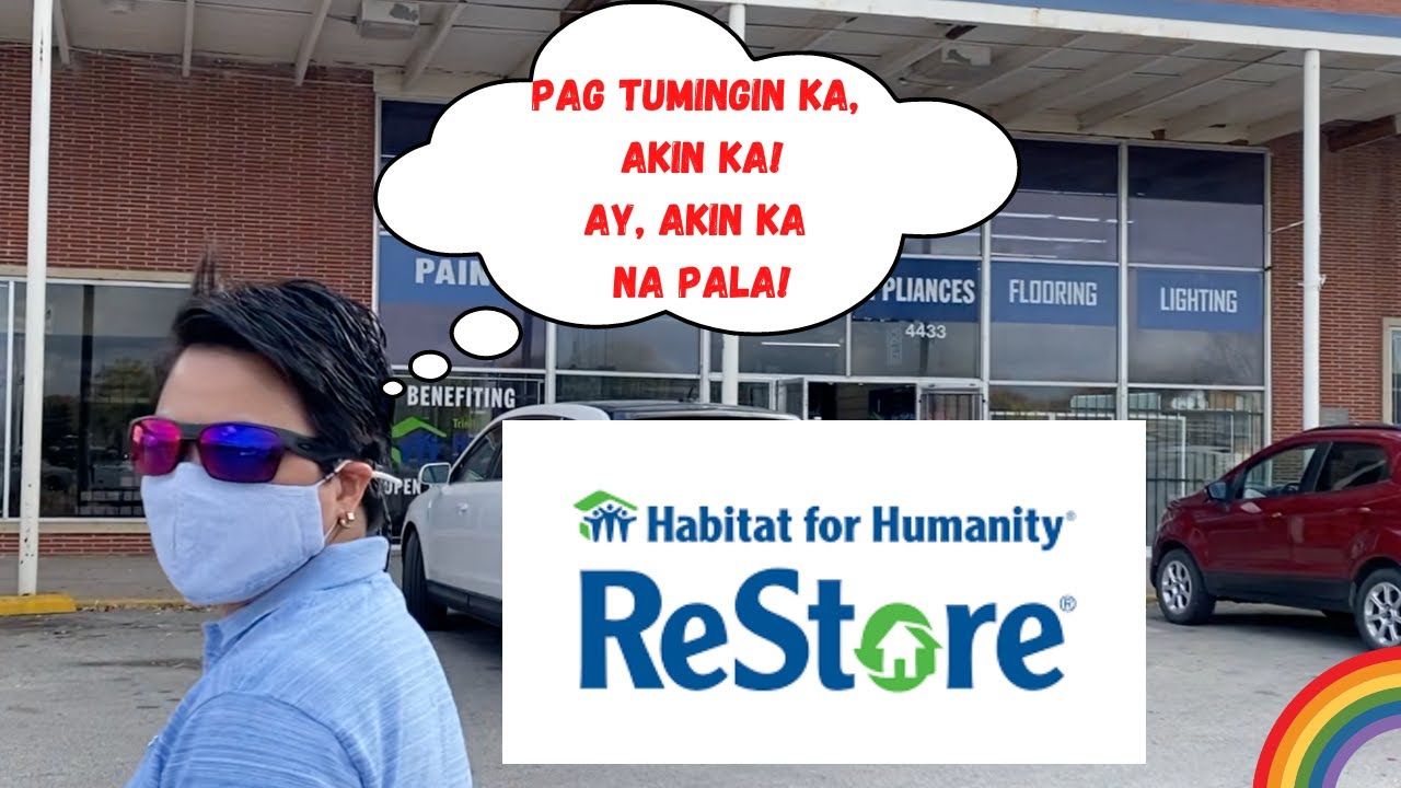 Buhay America Chronicles: Thrifting with Us| ReStore Habitat For Humanity | Thrift Store Walkthrough