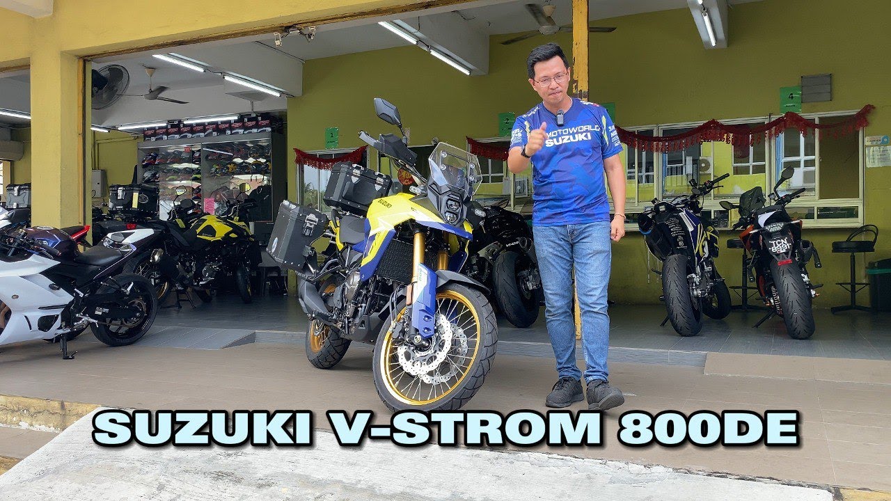 SUZUKI V-STROM 800DE REVIEW & TIPS TM MOTOWORLD TMM