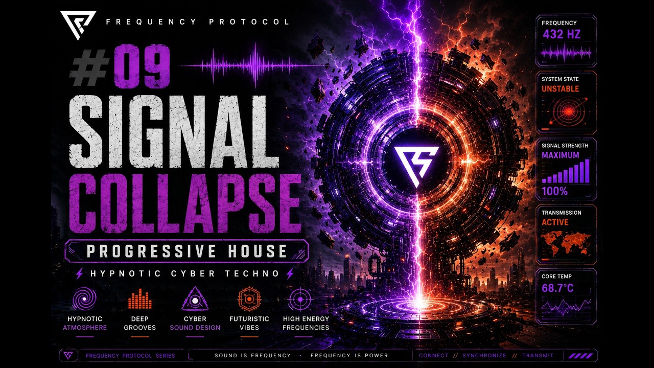 Frequency Protocol #09 – Neural Resonance | AI Quantum Signal ⚡ Hypnotic Cyber Techno