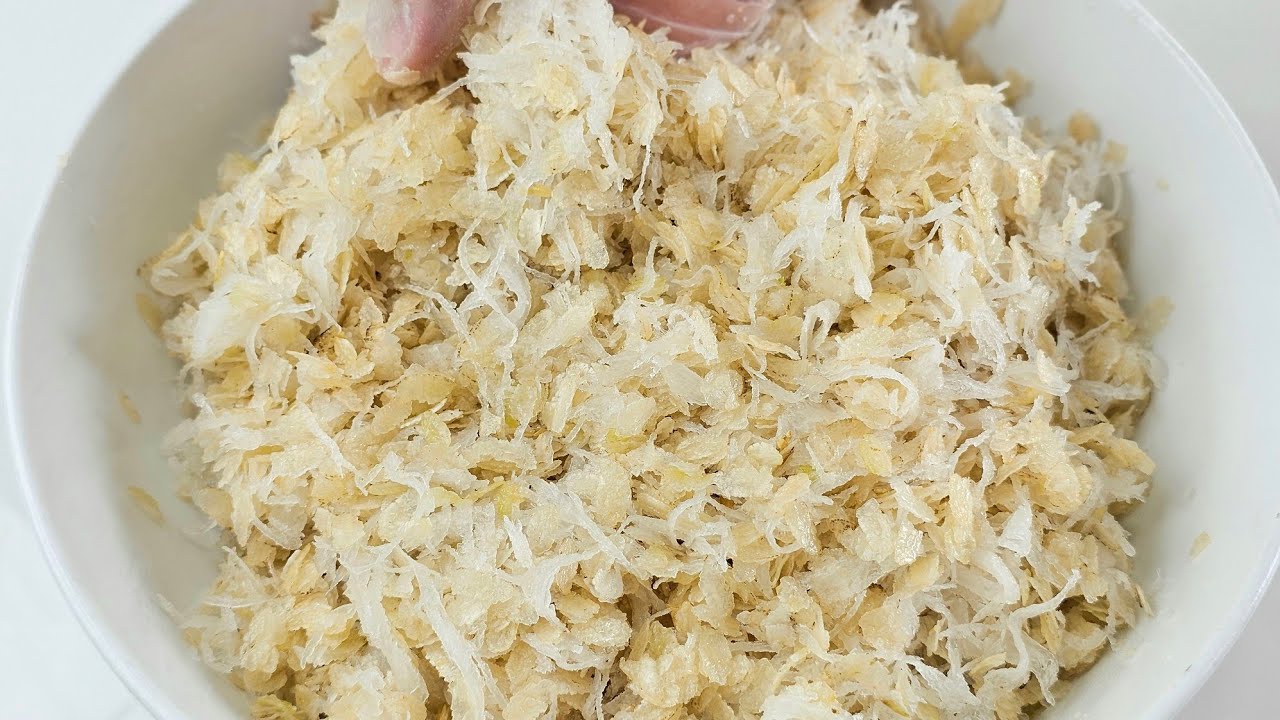 Món Cốm Dẹp Trộn Dừa Đặc Sản Trà Vinh 