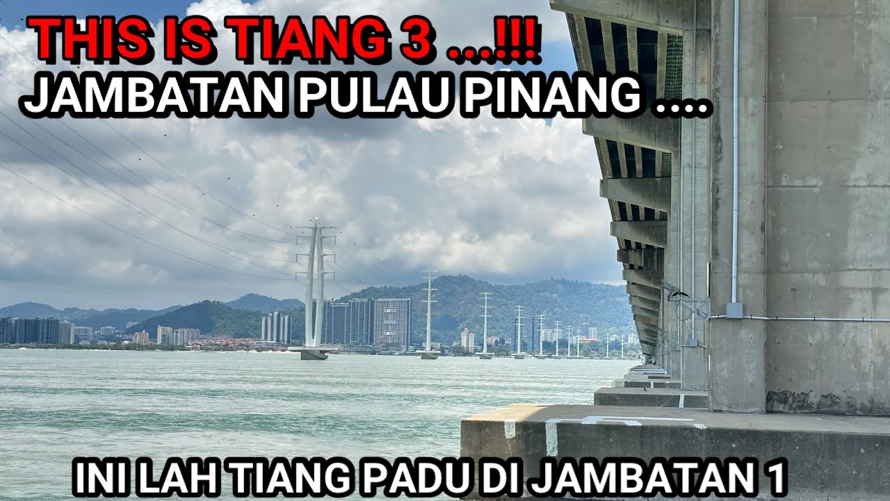‼️TIANG PADU LAH‼️ JAMBATAN PERTAMA PULAU PINANG #jijieyangler #fishing #jambatanpulaupinang