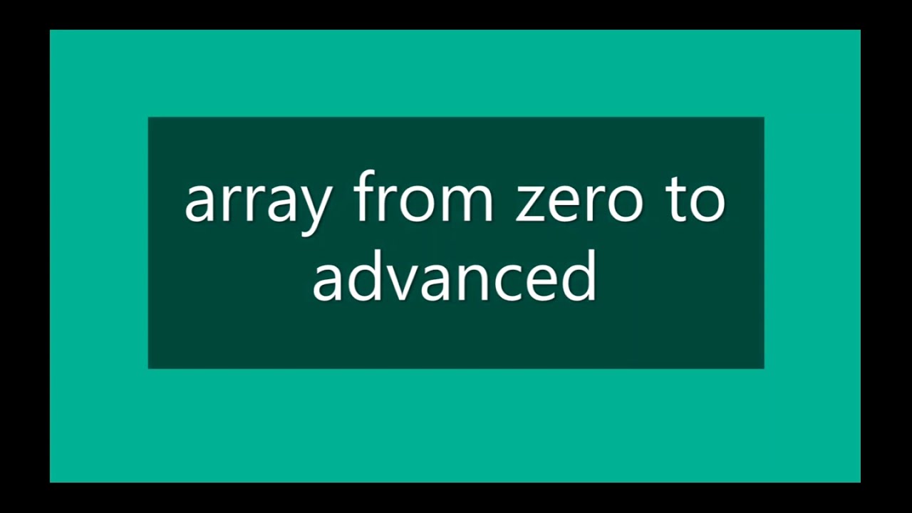 Arrays in Javascript  | javascript tutorial for beginners in 2021 | pashto