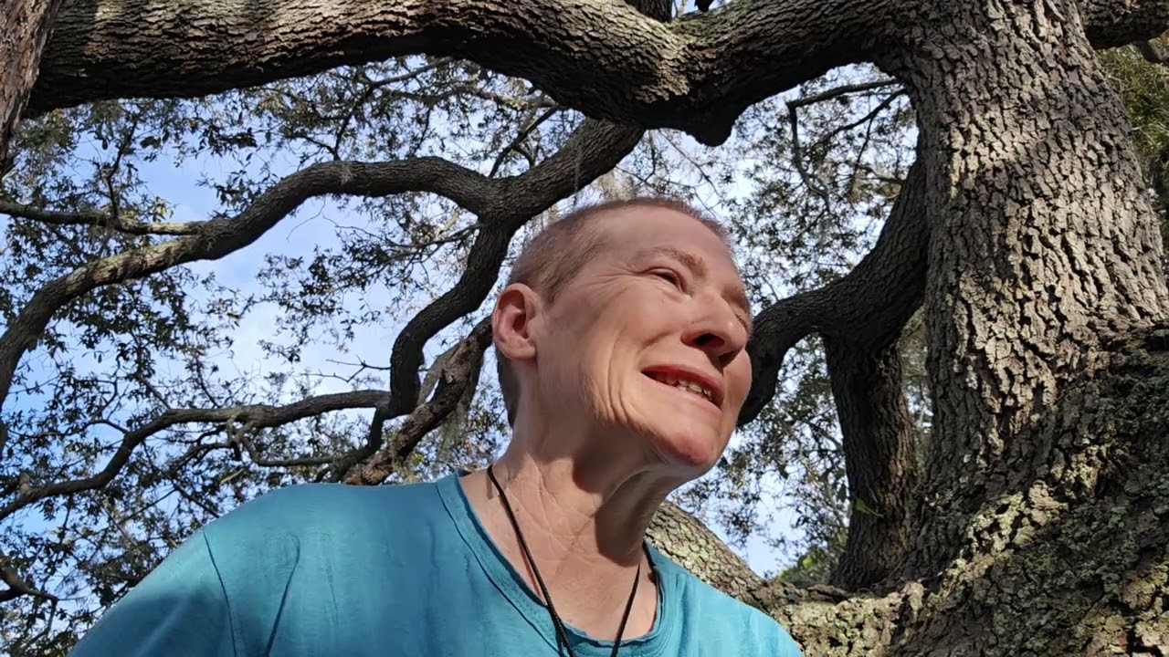 Mornings with Melissa in a tree talking about healing. Tapping (EFT) session at the end. 