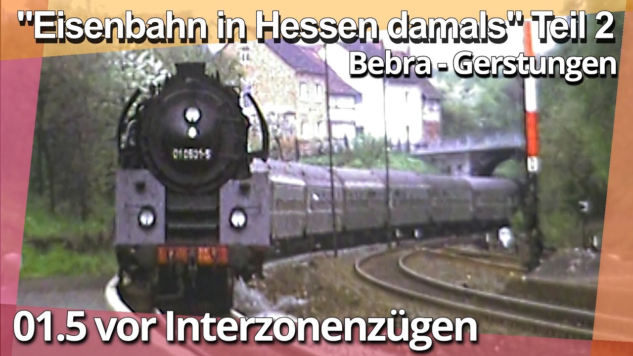 Spannender Dampfbetrieb a. d. innerdeutschen Grenze
