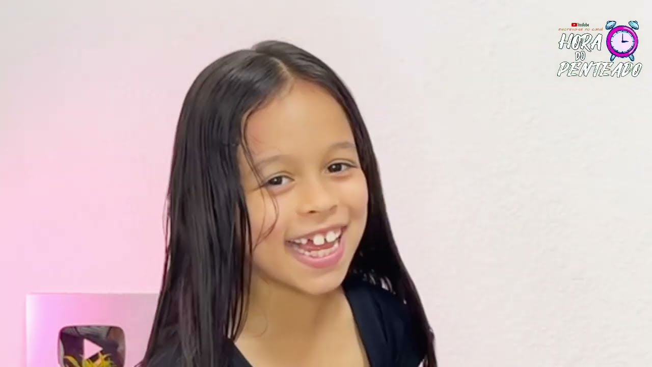 Penteado infantil fácil para escola com liguinhas | maria chiquinha