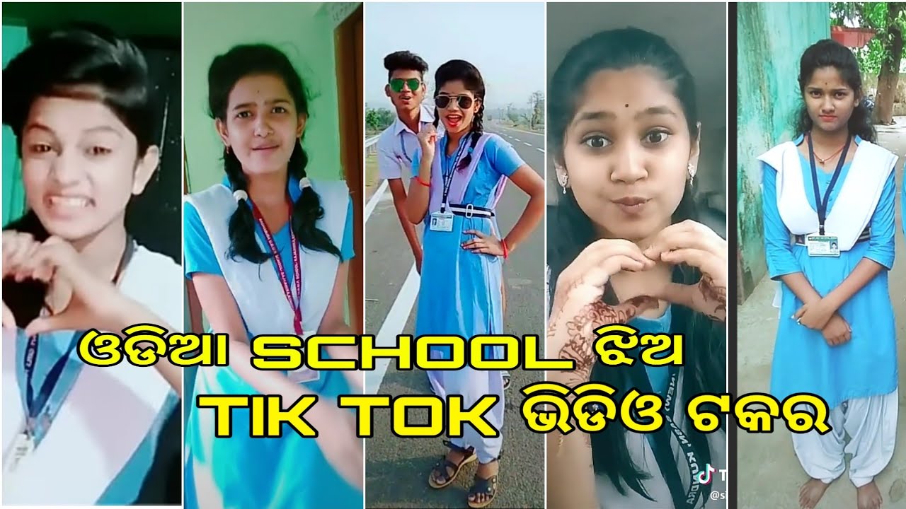 School girls new Viral tik tok video 2020 FULL HD // Odia New School Girls musically viral tik tok