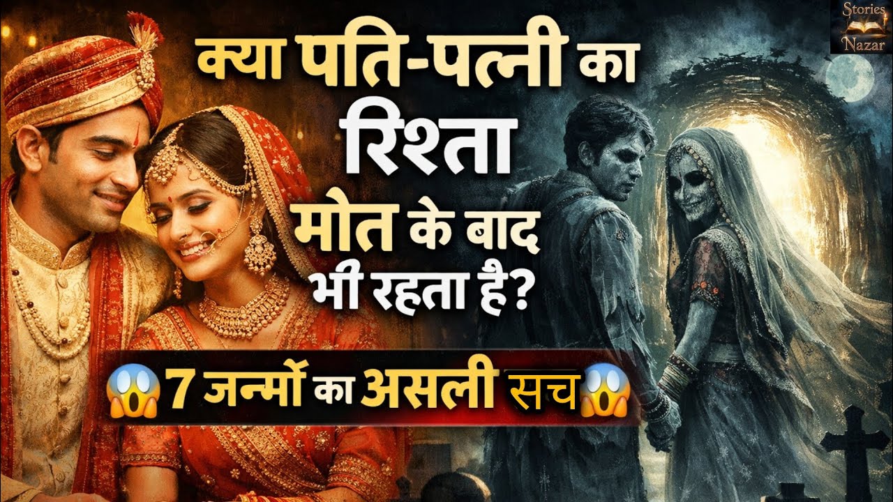 Kya Shaadi 7 Janmo Ka Bandhan Hai? 😨| Maut Ke Baad Kya Hota Hai? | Stories Nazar
