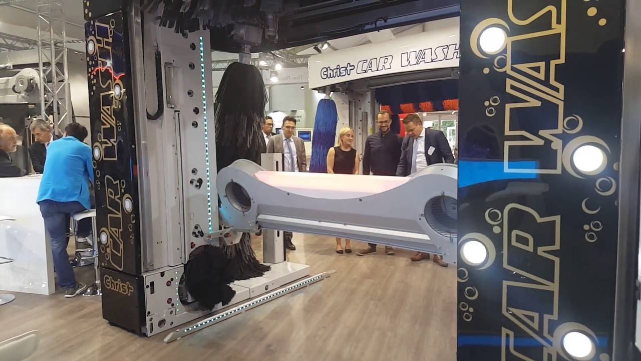 Christ Genius Vitesse mit TurboDry-Gebläsetrockner -Rückseite- (Automechanika Frankfurt 17.09.2016)