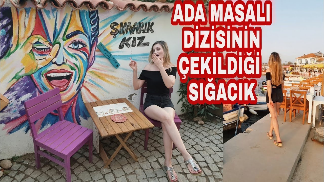 ADA MASALI❤ADA MASALI DİZİSİNİN ÇEKİM YERLERİ💕TEOS MARİNA⚓CİTTASLOW(sakinşehir) #adamasalı #sığacık