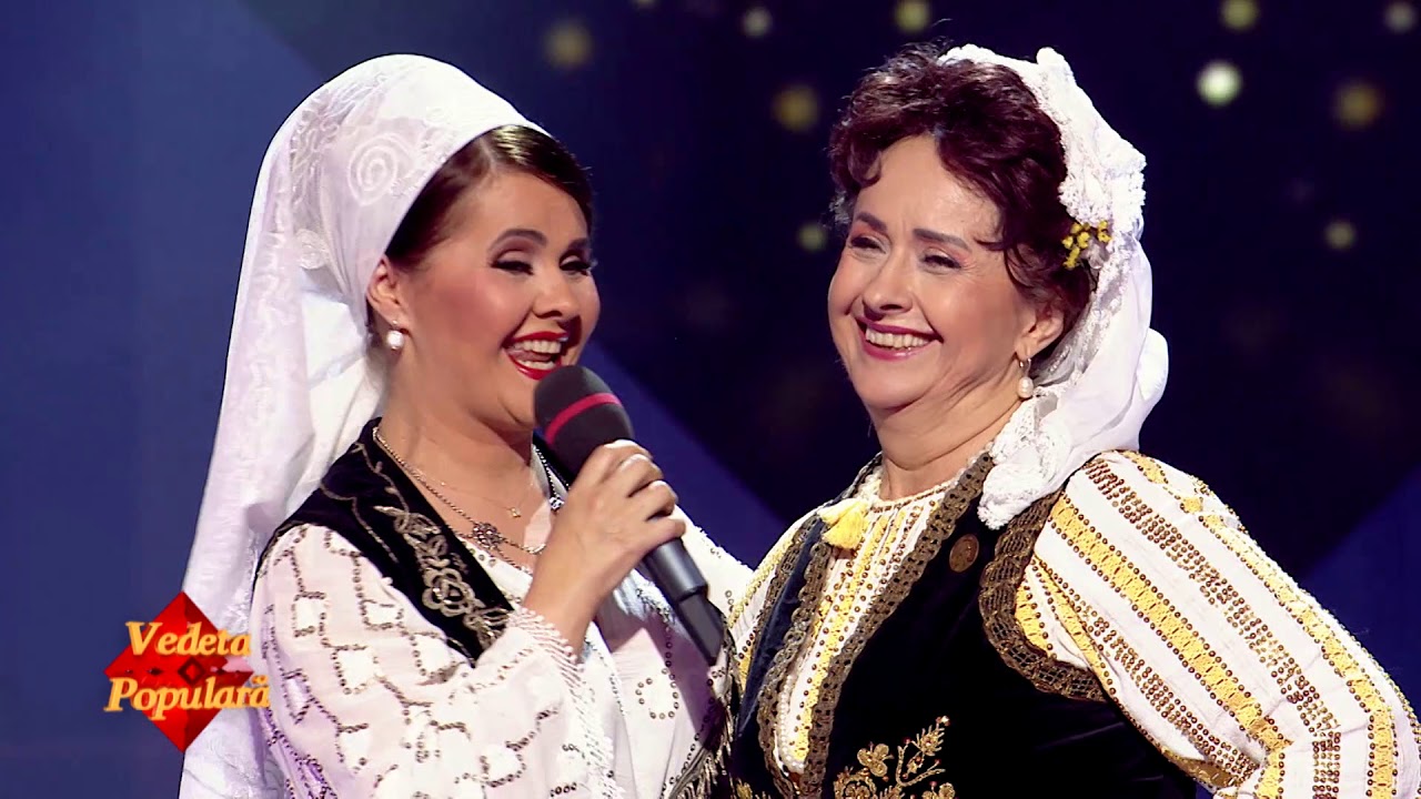 Niculina şi Angelica Stoican, în finala sezonului 4 Vedeta populară (@TVR1)
