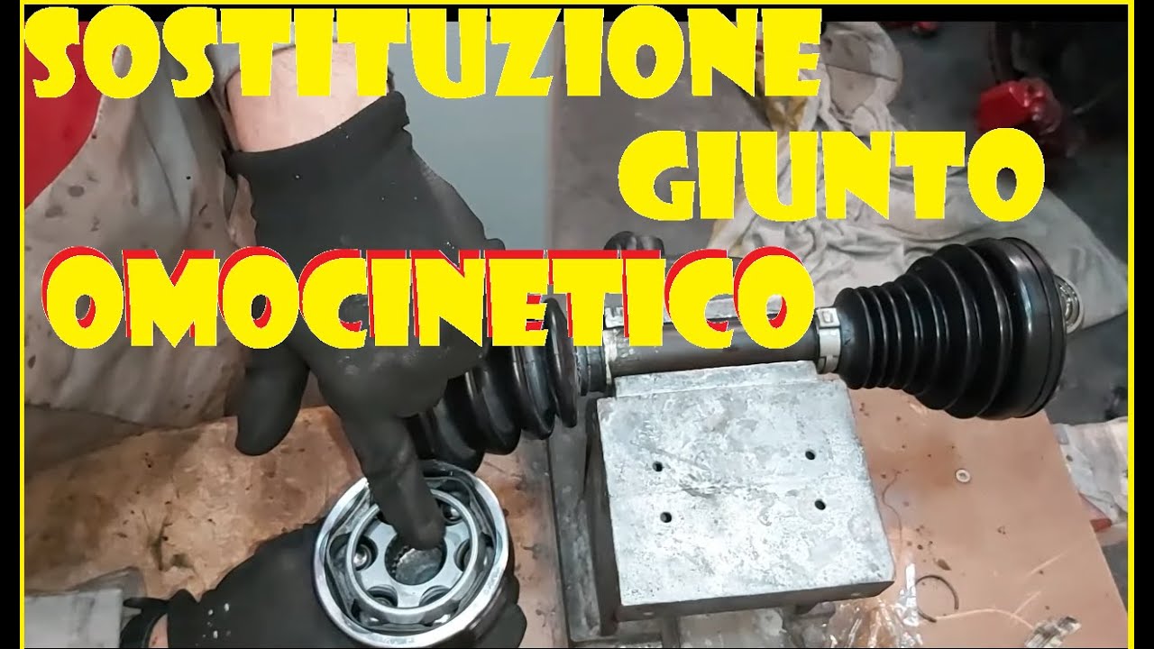 Sostituzione del giunto omocinetico e cuffie Alfa Romeo Mito Quadrifoglio Verde