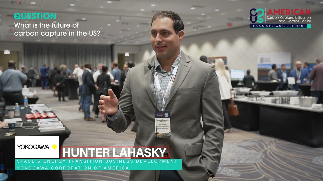 Hunter Lahasky, Space & Energy Transition Business Development, Yokogawa Corporation of America