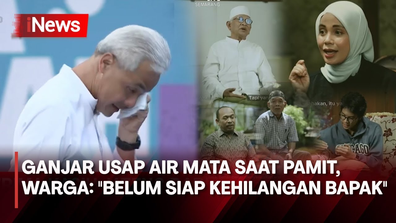 Ganjar Usap Air Mata saat Pamit, Warga: 