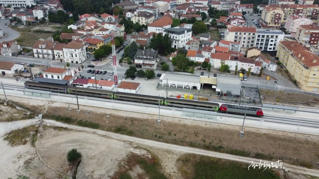 Comboio InterCidades em Nelas