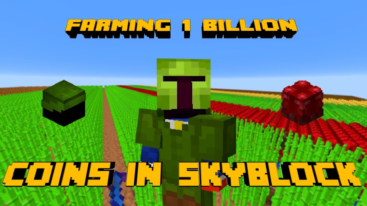 Как я заработал 1 МИЛЛИАРД монет в Hypixel Skyblock