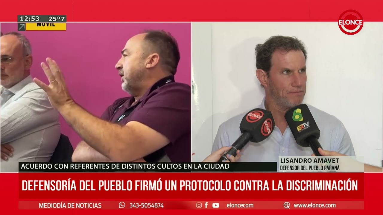 Defensoría del Pueblo firmó un protocolo contra la discriminación - Elonce