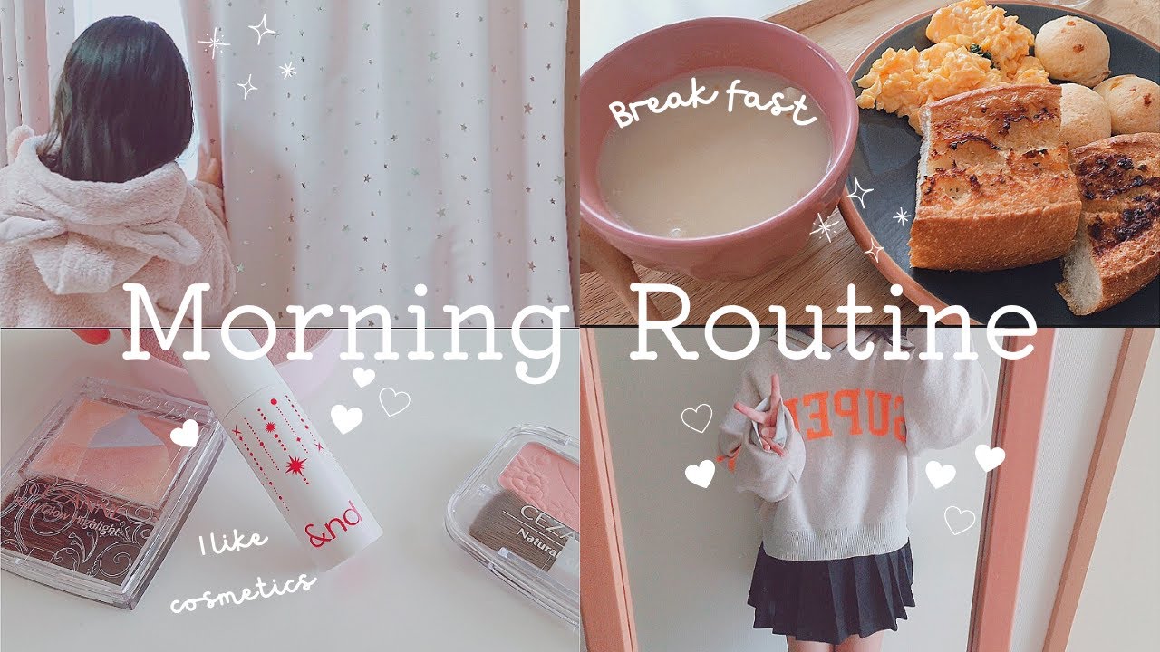 【Vlog】休日のモーニングルーティン♡　#vlog #モーニングルーティン