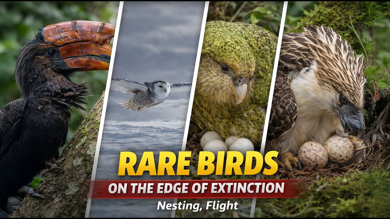 Rare Birds on the Edge of Extinction | Nesting, Flight & Survival Documentary