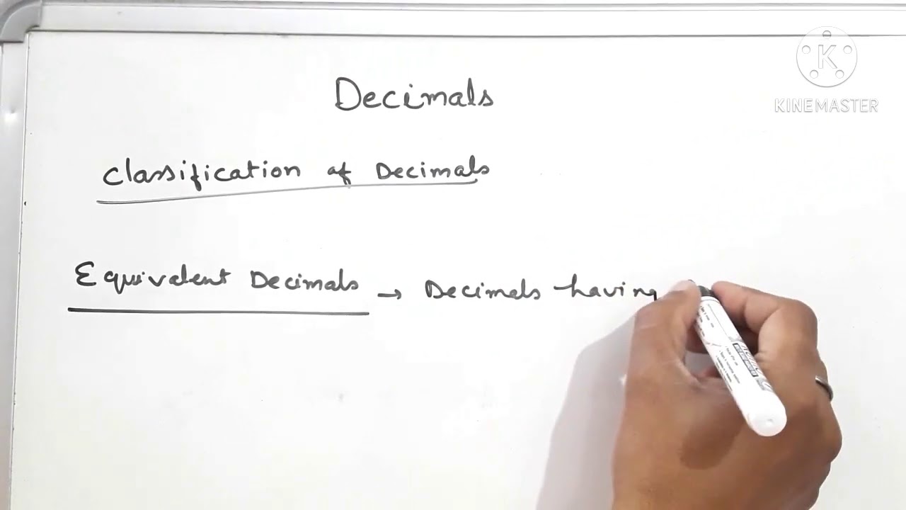 DECIMALS ( Part 2 ) || How to convert decimal into fractions || || Classification of Decimal || ||