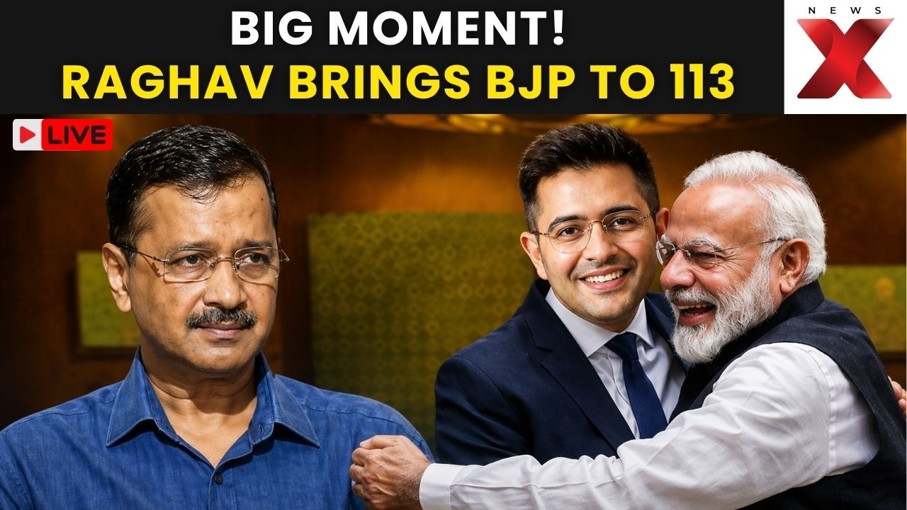 AAP's Party Crisis LIVE: Raghav Brings BJP To 113 | Rajya Sabha Numbers Game Explained | NewsX