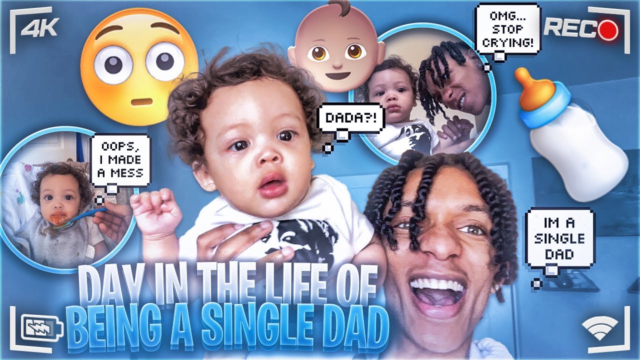 DAY IN THE LIFE OF BEING A SINGLE DAD PT.1👶🏽😅I CAN’T DO THIS ANYMORE😭🍼**SEND HELP**(FUNNY)