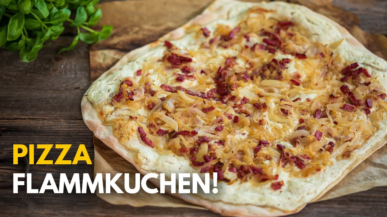 FLAMMKUCHEN, czyli PIZZA idealna na mecz! Meczowe przekąski 🍕⚽ | Pascal Brodnicki