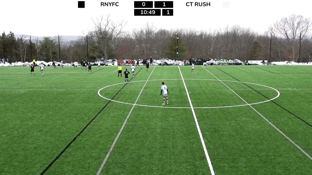 RNY FC @ Connecticut Rush 3-7-26 (Elevated View)