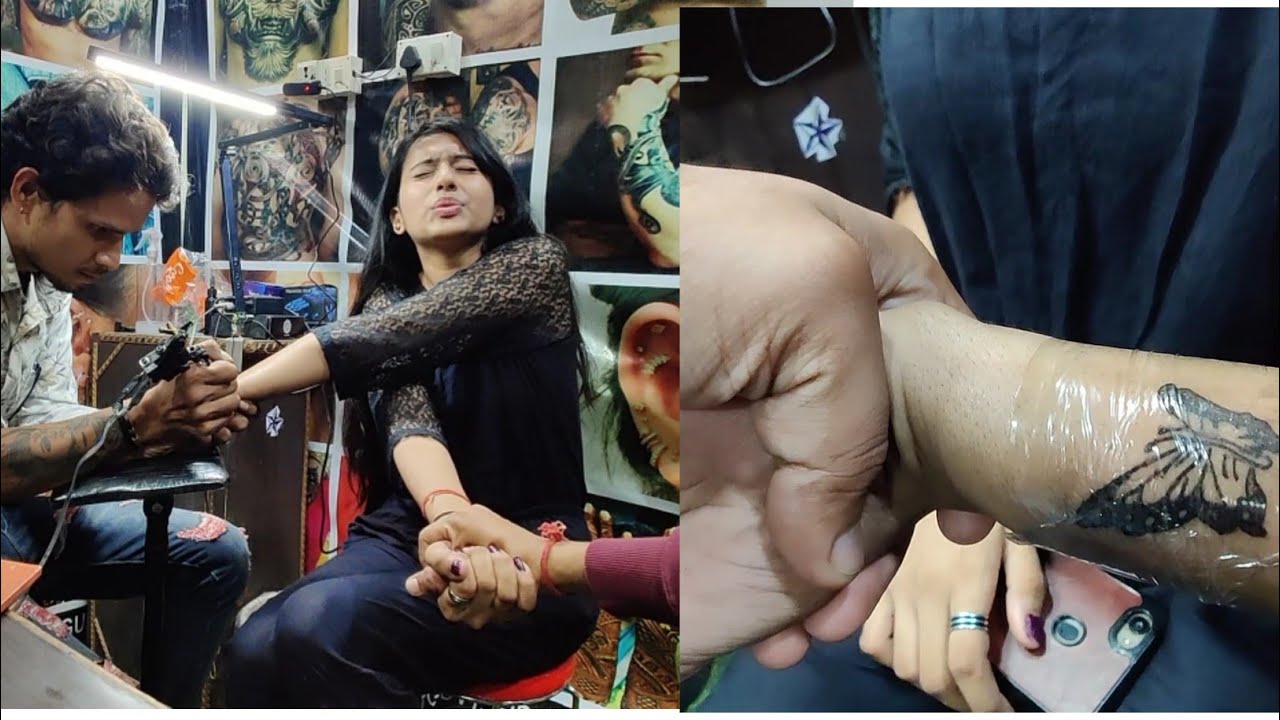Finally Mera first permanent tattoo bann he gaya 🥳❤️ || Vlog - 156