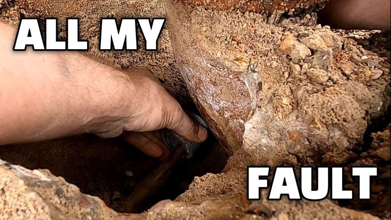 FIXING MY OWN MISTAKE | water main drilled
