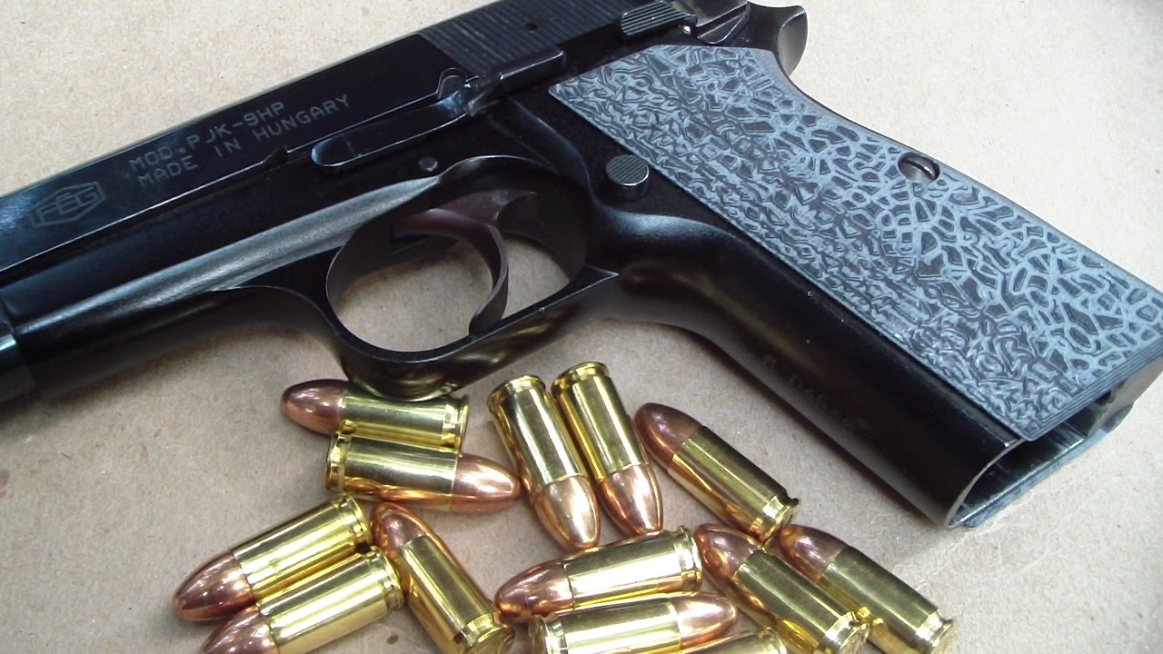 LOK G10 grips for the Browning HI power shooting test. BATJACJ J.W