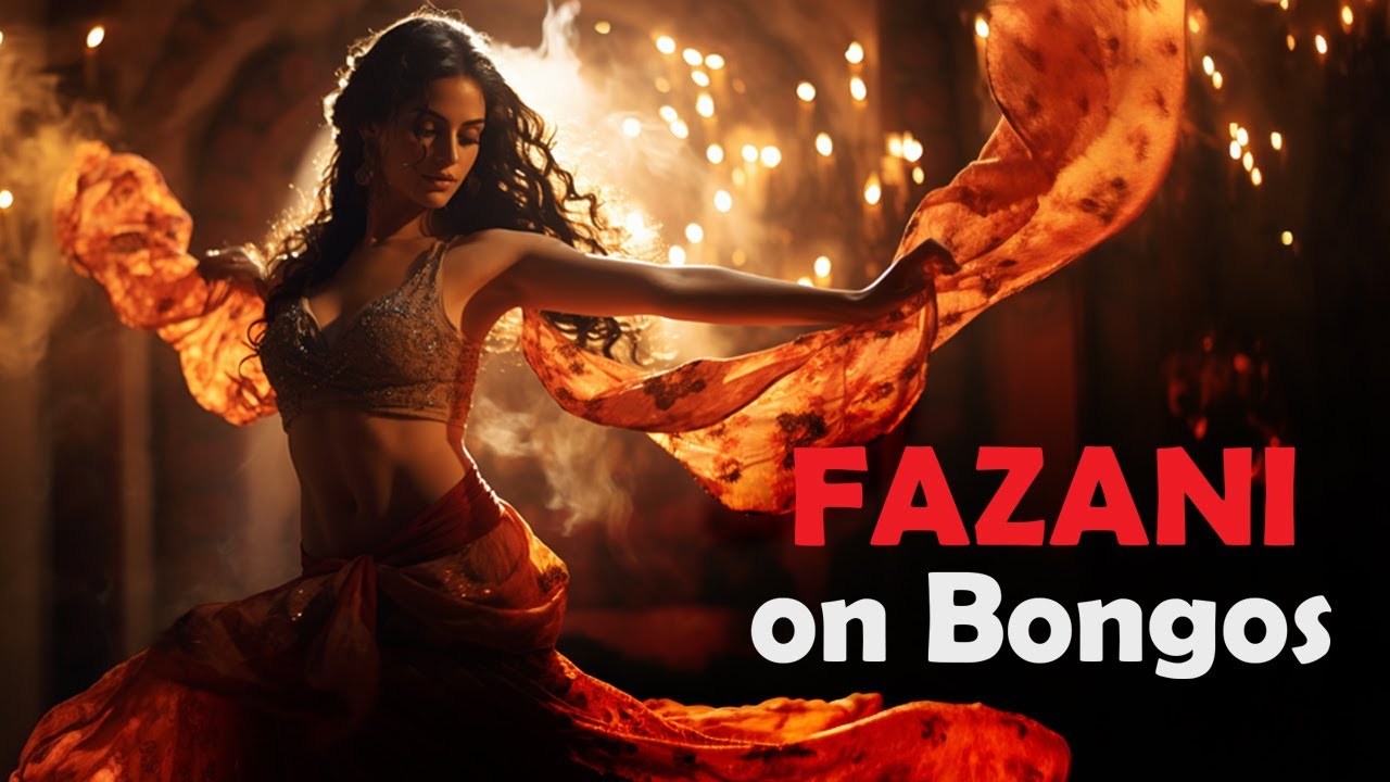 Fazani Oriental Rhythm Played on Bongos Fast and Slow Tempo & Play Along