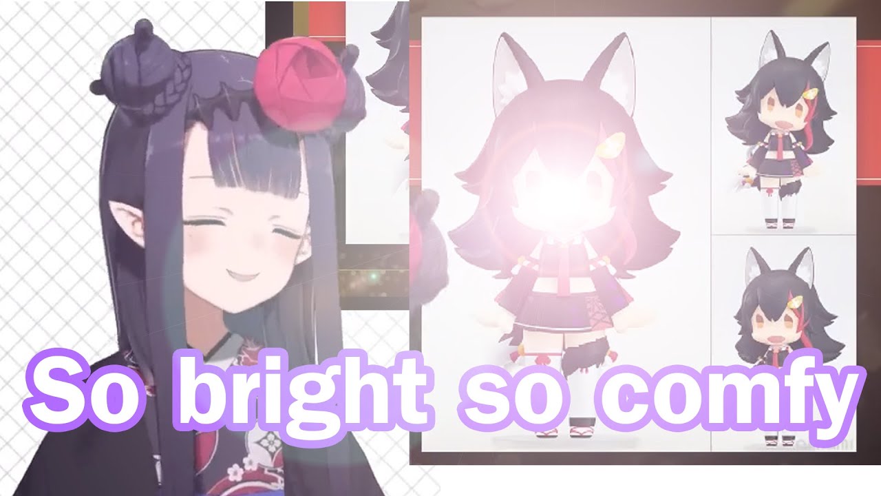 Ina can feel the comfy aura emanating form Mio figure