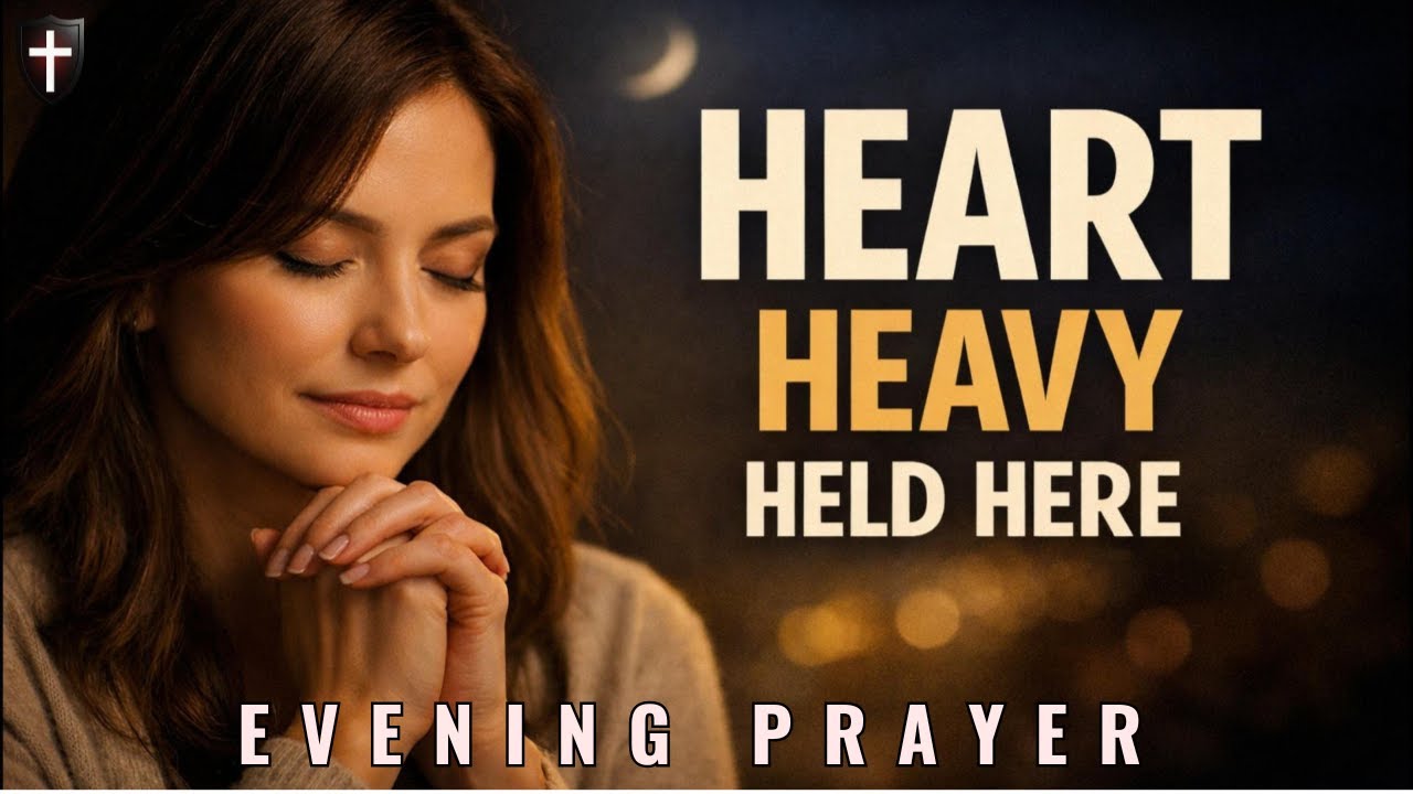 Lord, I place my heavy heart in Your care tonight | Evening Prayer