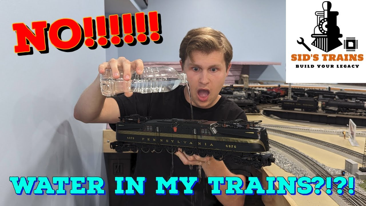 TRAIN UNDERWATER | Water DAMAGED Lionel JLC GG1 Electric...Will it RUN?!?!