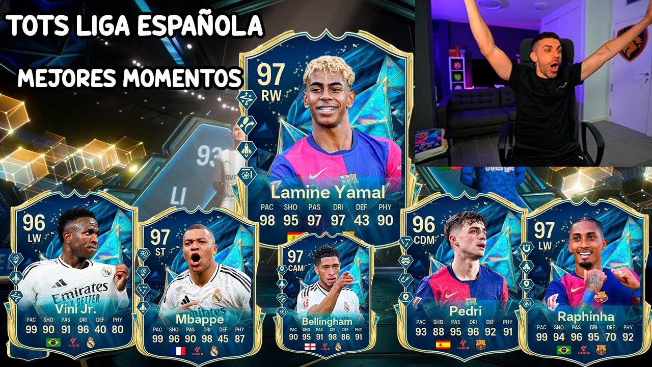 DjMaRiiO MEJORES MOMENTOS EN LOS TOTS DE LA LIGA ESPAÑOLA FC 25
