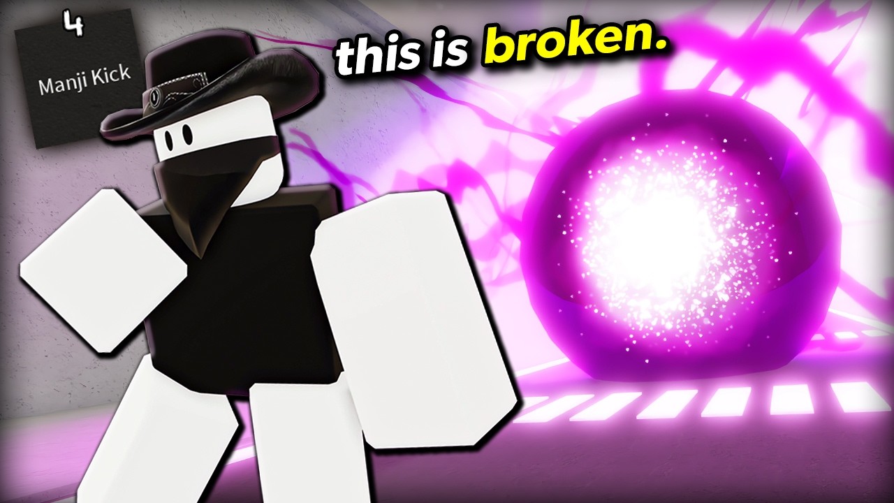 TROLLING with BROKEN MANJI KICK in Jujutsu Shenanigans...