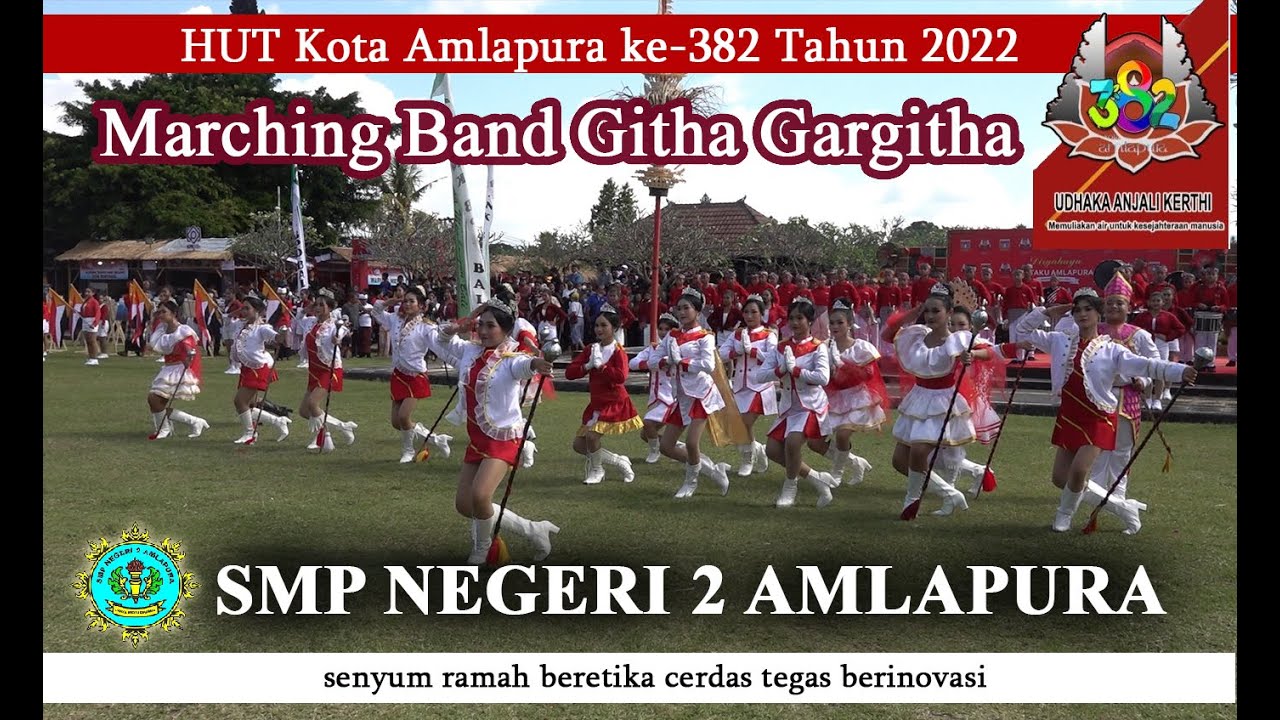 SMP NEGERI 2 AMLAPURA : MB Githa Gargitha buka HUT Kota Amlapura ke-382 Tahun 2022